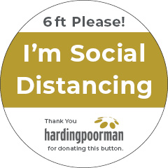 Social Distancing Button